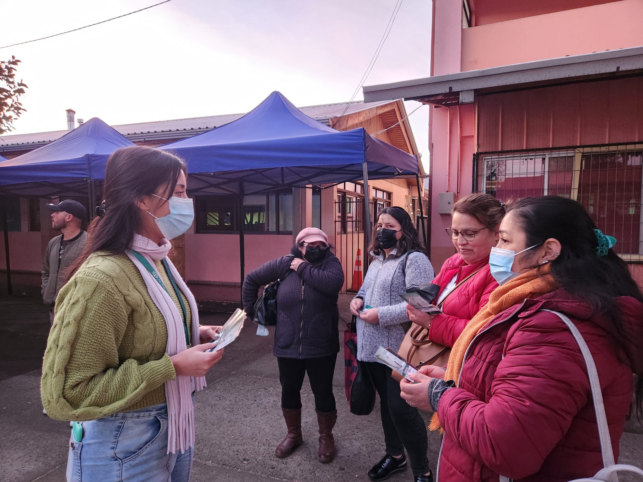 FAE ADRA Linares 1 y 2 realizaron difusión en Liceo María Auxiliadora